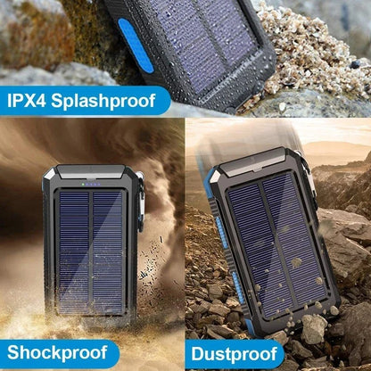 POWER BANK CON CARGA SOLAR