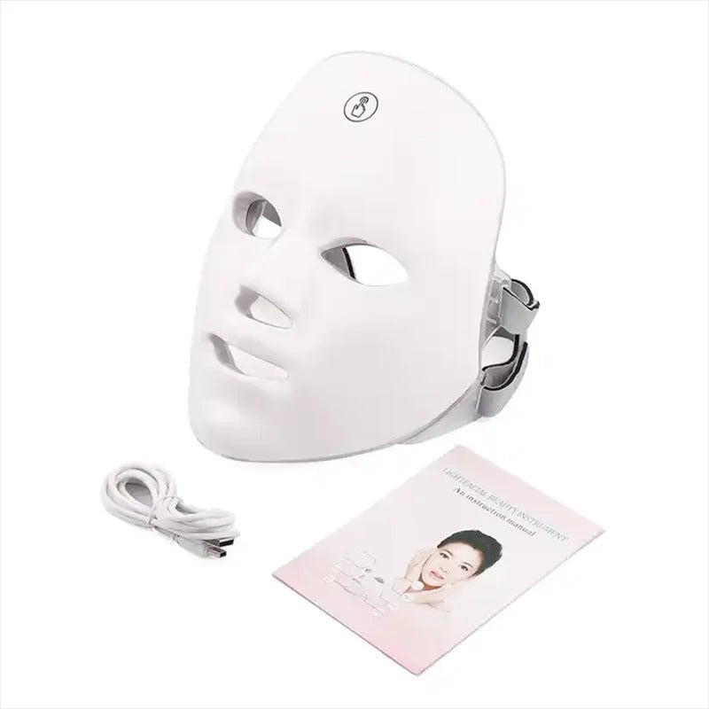 MÁSCARA FACIAL CON LUZ LED