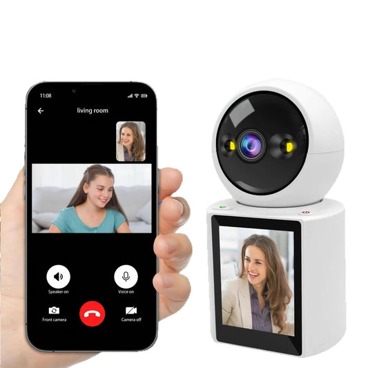 CÁMARA DE SEGURIDAD CON VIDEO LLAMADAS IP WIFI