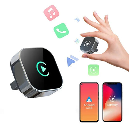 🔗 Adaptador Inalámbrico CarPlay / Android Auto USB – Plug & Play