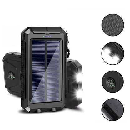 POWER BANK CON CARGA SOLAR