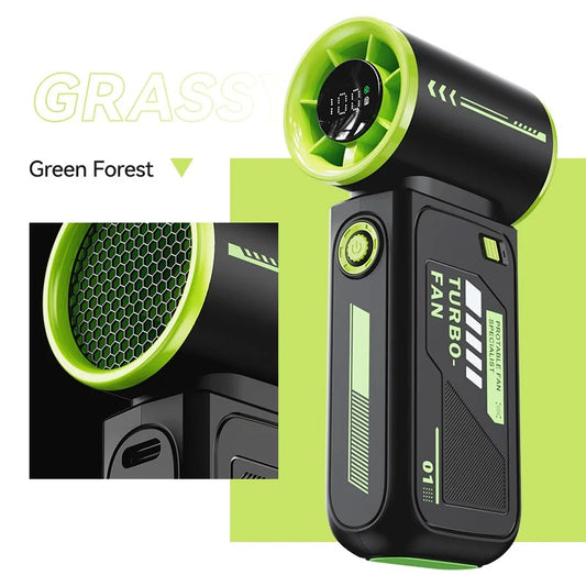 Mini ventilador portátil turbo