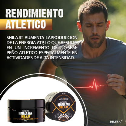SHILAJIT DEL HIMALAYA NUTROTONIC® Orgánica Secada al Sol