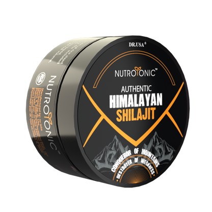 SHILAJIT DEL HIMALAYA NUTROTONIC® Orgánica Secada al Sol