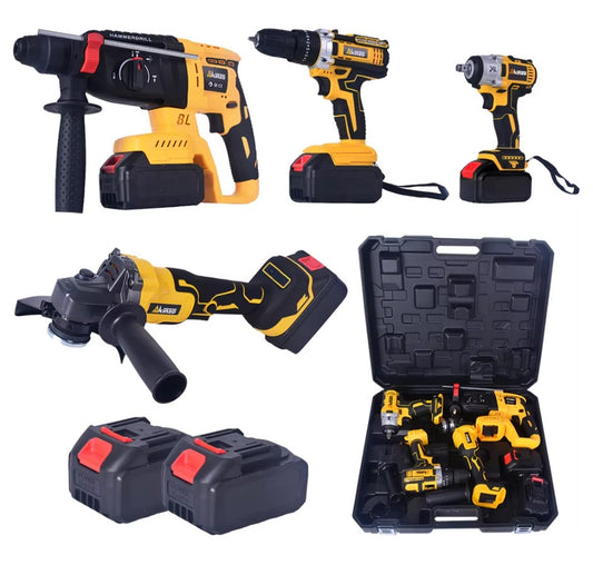 KIT DE HERRAMIENTAS INALÁMBRICO X4