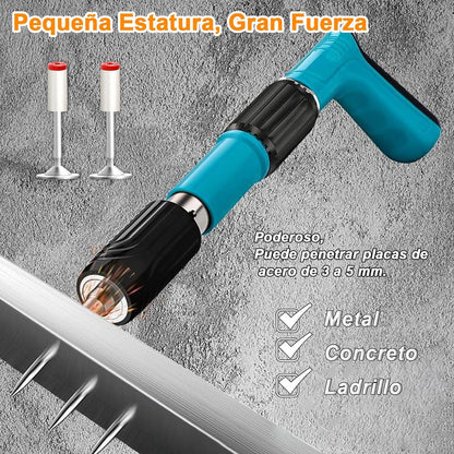 PISTOLA DE CLAVOS PORTÁTIL  +   🔥 ¡100 CLAVOS GRATIS! 🔥