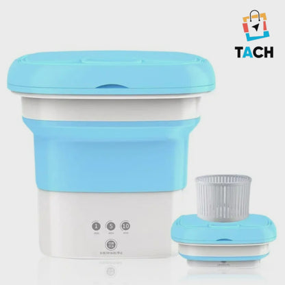 Mini Lavadora de Ropa Plegable