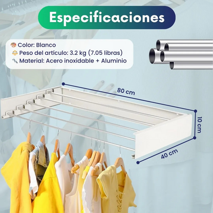 TENDEDERO DISCRETO PARED