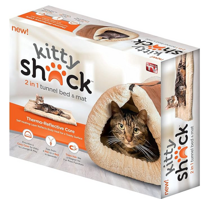 ALFOMBRA Y CAMA TUBULAR PARA GATOS