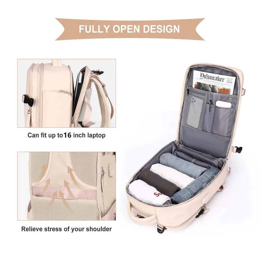 Travelers Backpack™ - Mochila Viajera con Múltiples Compartimientos - La Mochila Ideal para Viajeros