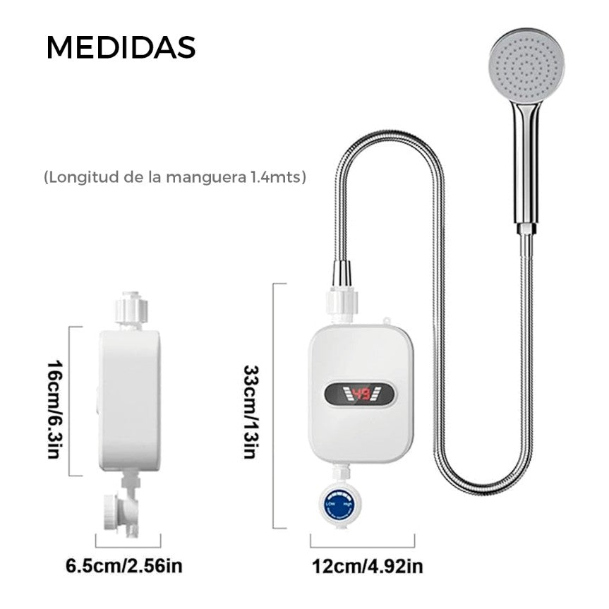 CALENTADOR DE AGUA DUCHA PREMIUM