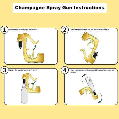 Pistola disparadora de Alcohol