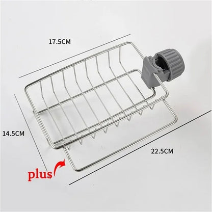 Escurridor de acero inoxidable para fregadero de cocina