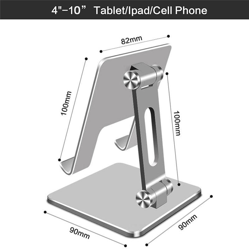 Soporte aluminio, para teléfono celular, iPhone, iPad