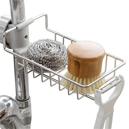 Escurridor de acero inoxidable para fregadero de cocina